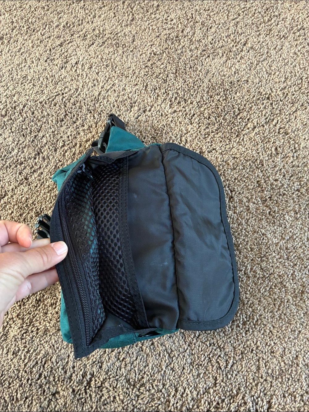 Eagle Creek Travel Fanny Pack Waist Bag Green - Picture 5 of 10